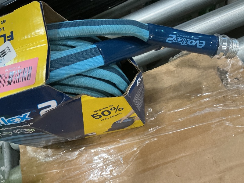 Photo 1 of *USED*
Camco EvoFlex2 25-ft Drinking Water Hose - RV Drinking Water Hose Reinforced with Fabric & Ultra Lightweight - Contains No Lead, No BPA & No Phthalate - Abrasion Resistant (22577)