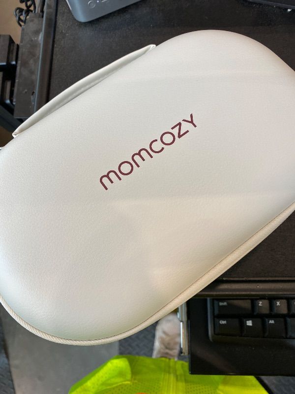 Photo 1 of *MISSING PARTS UNKNOWN*
Momcozy M5 Hands-Free Wearable Breast Pump, Double-Sealed Flange for Baby-Like Comfort, 3 Modes & 9 Suction Levels, Portable Electric Pump – 24mm, 2-Pack Quill Gray