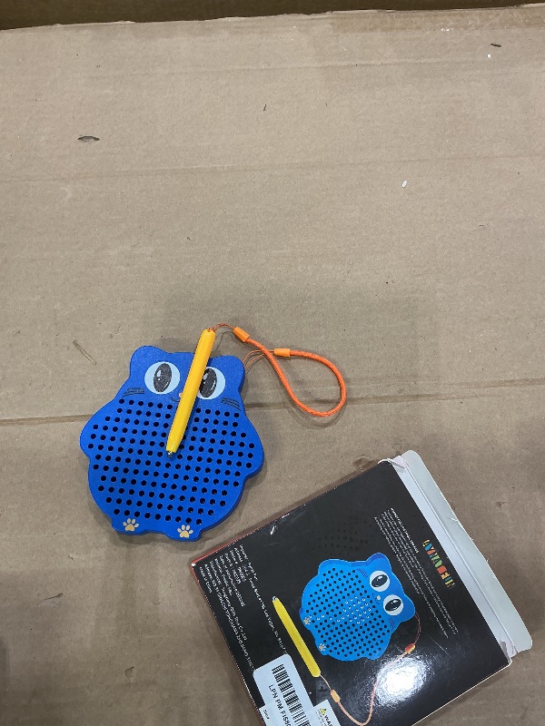 Photo 1 of AYNAT FUN Magnetic Drawing Board for Kids & Toddlers with Beads and Magnet Stylus Pen - Magnetic Travel Toy for Airplane & Car Ride Activities for Kids