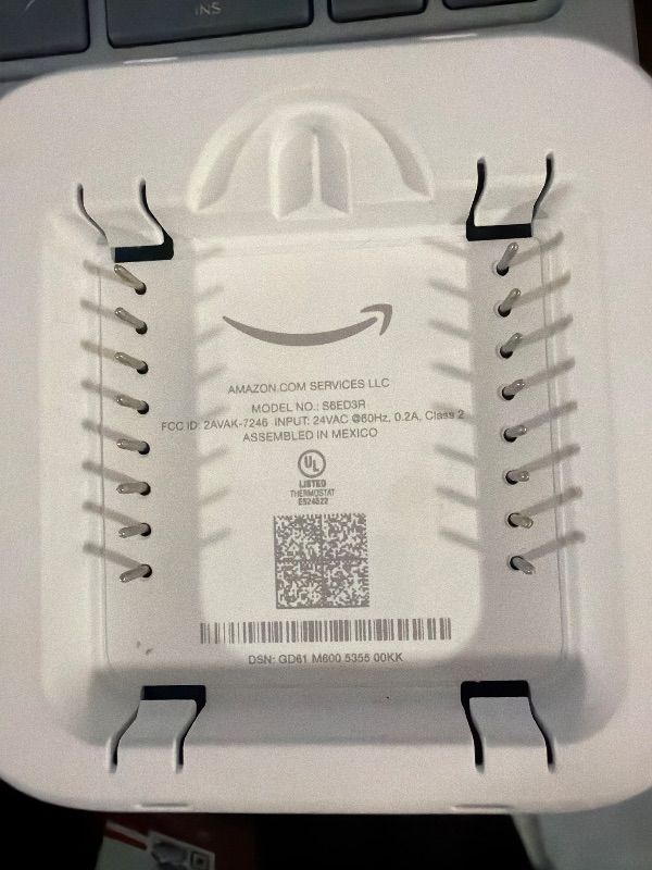 Photo 1 of *USED*
Amazon Smart Thermostat – Save money and energy - Works with Alexa and Ring - C-wire required