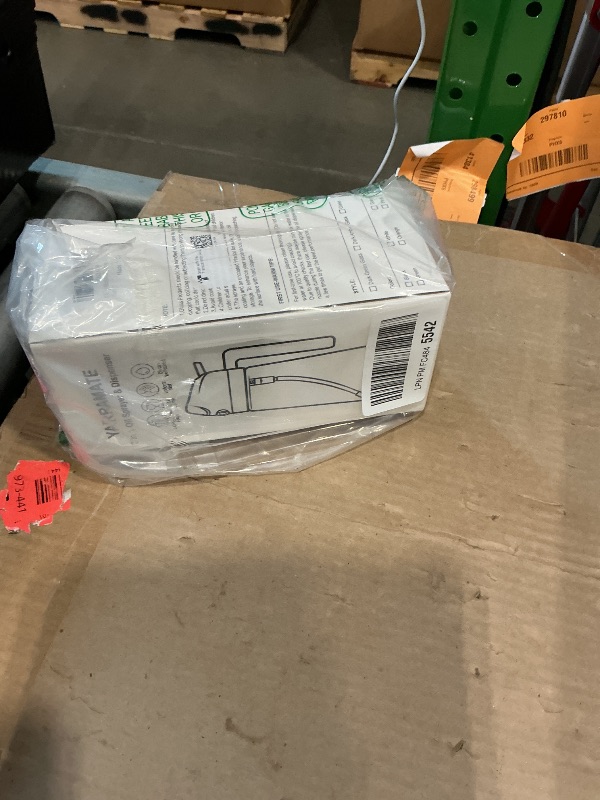 Photo 1 of *Minor dmg* YARRAMATE 16oz/470ml Glass Olive Oil Sprayer for Cooking with Stickers, 2 in 1 Oil Dispenser for Kitchen Gadgets, Food Grade Premium Spray Bottle with Portion Control for Salad, Frying, BBQ (Black)