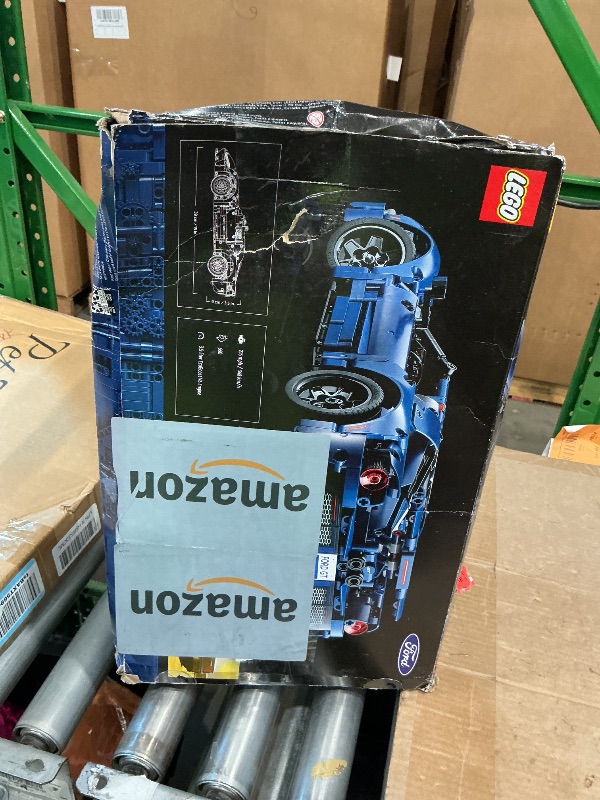 Photo 1 of *USED*
LEGO Technic 2022 Ford GT Building Set for Adults - Gifts for Christmas - Collectible Kit W/Authentic Features, Ages 18+ - 1:12 Scale - Display as Bedroom or Home Decor - 42154