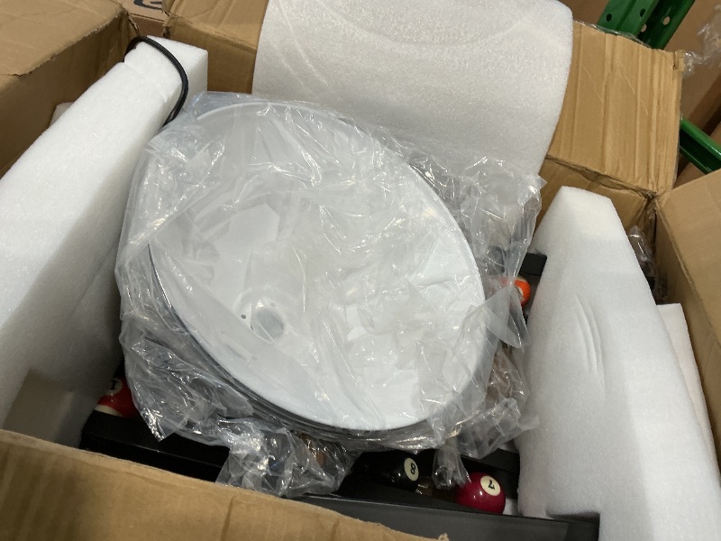 Photo 2 of Wellmet 4 Lights Pool Table Light, 70inch Billiard Lighting Fixture with Lamp Shades for Pool Billiard Table, Industrial Hanging Pendant Light Chandelier for Game Room, Kitchen, Dining Room