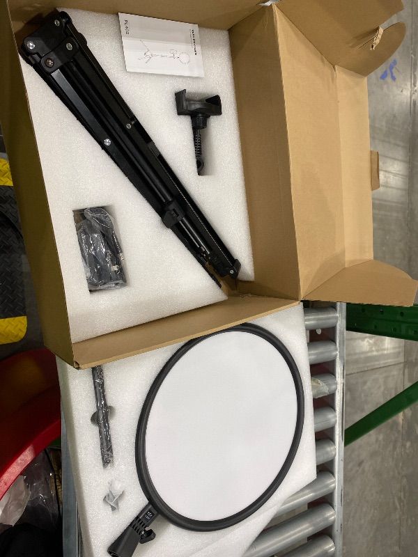 View 4 of *USED*
Weilisi Ring Light with 72" Tripod Stand and Phone Holder, 6500K Full-Screen Selfie Ring Light for Makeup Barber Video Recording, Photography Lighting, Ring Light Tripod for iPhone Phone with Remote