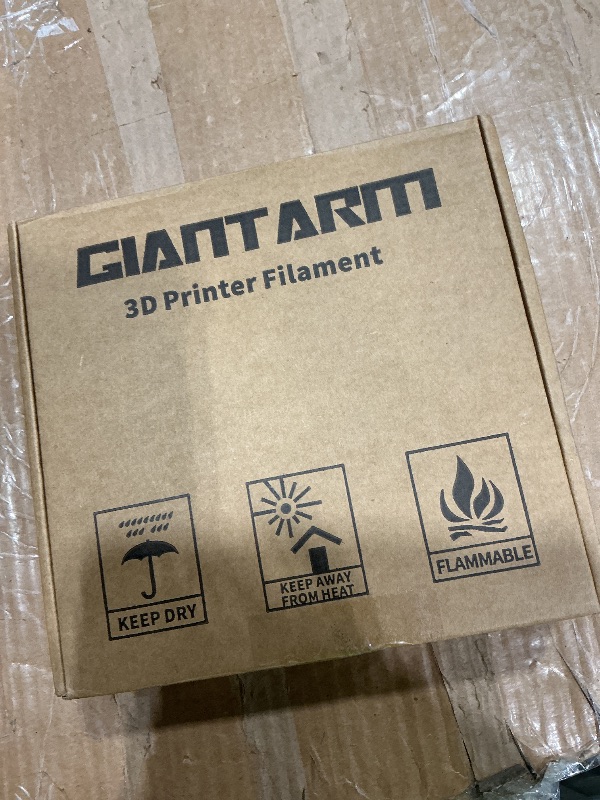 Photo 1 of **USED**GIANTARM Matte PLA, 1.75mm PLA Filament, 1KG Spool(2.2lb), Vacuum Packaging, 3D Printer Filament for Bambu Lab (Matte Stone Grey)