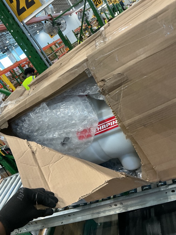 View 2 of **MISSING PIECES UNKNOWN**Chapin 97714: Made in The USA 25-Gallon Tow-Behind 2.5GPM/12V EZ Mount Deluxe Multi-Purpose ATV/UTV Tank Sprayer for Lawn & Garden, Farm & Acreage, Weed Control, w/ 2-Nozzle Spray Boom Attachment