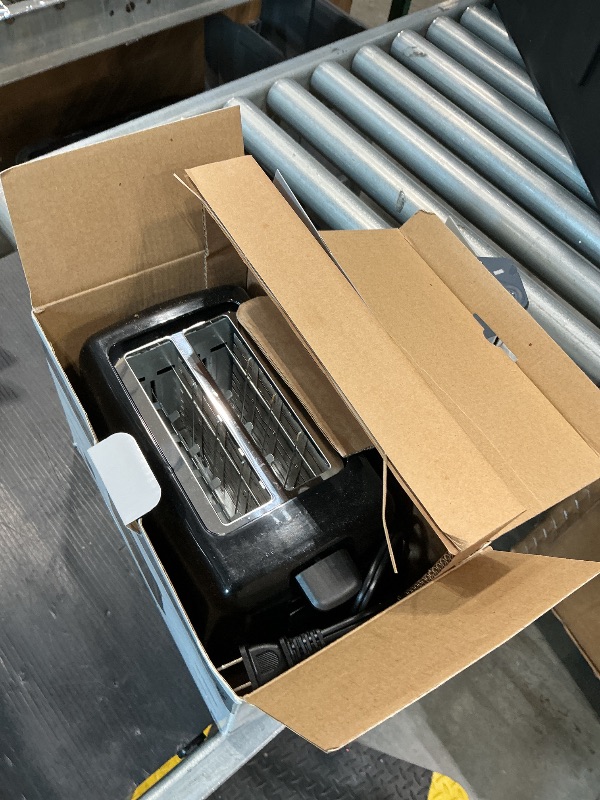 Photo 1 of ***VERY USED*** Elite Gourmet ECT1027B Cool Touch Toaster with 6 Temperature Settings & Extra Wide 1.25" Slots for Bagels, Waffles, Specialty Breads, Puff Pastry, Snacks, ETL Certified, 2 Slices, Black