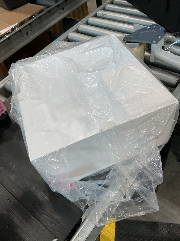 Photo 1 of **MISSING PARTS**
1 Pcs Buffet Risers Food Risers for Buffet Table White Acrylic Food Display Risers and Stand 10" Display Stand Box with Hollow Bottoms for Catering Dessert Collectible Party Counter