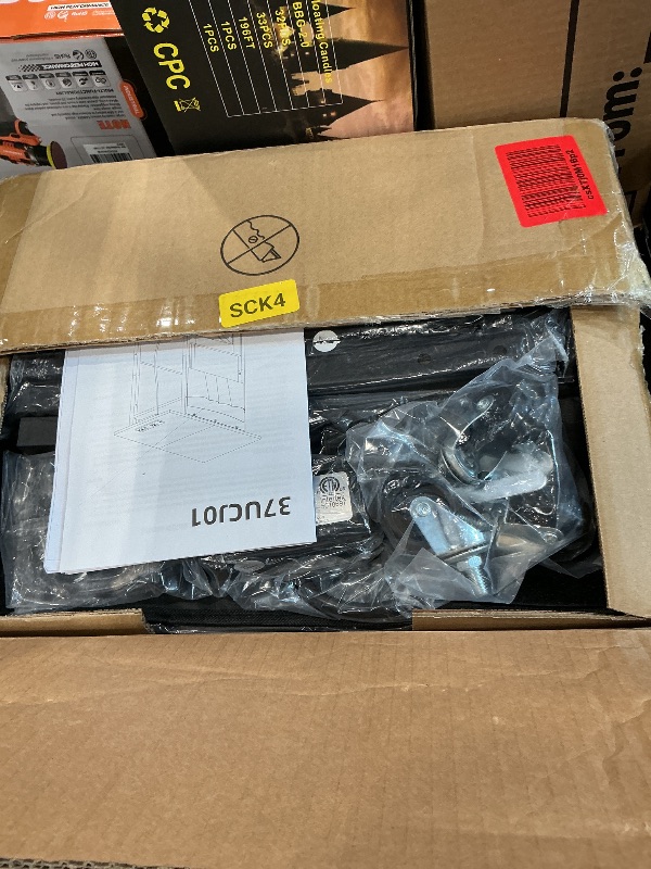 Photo 1 of *USED*
HOOBRO 3-Tier Mobile PC Stand, Adjustable Computer Tower Stand with Power Strip and Lockable Wheels, with Fabric Pocket, PC Holder for Speakers, Printers, Office, Rustic Brown and Black BF37UCJ01