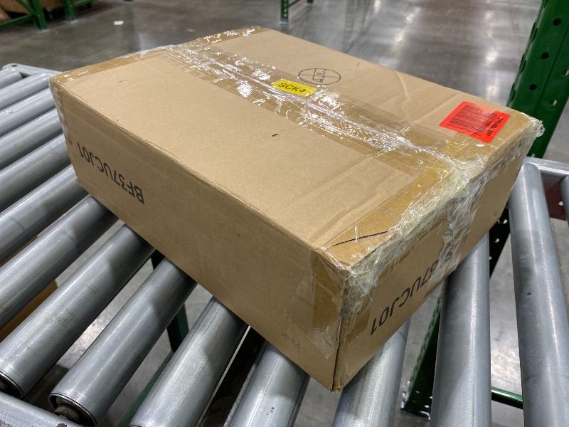 Photo 1 of *USED*
HOOBRO 3-Tier Mobile PC Stand, Adjustable Computer Tower Stand with Power Strip and Lockable Wheels, with Fabric Pocket, PC Holder for Speakers, Printers, Office, Rustic Brown and Black BF37UCJ01