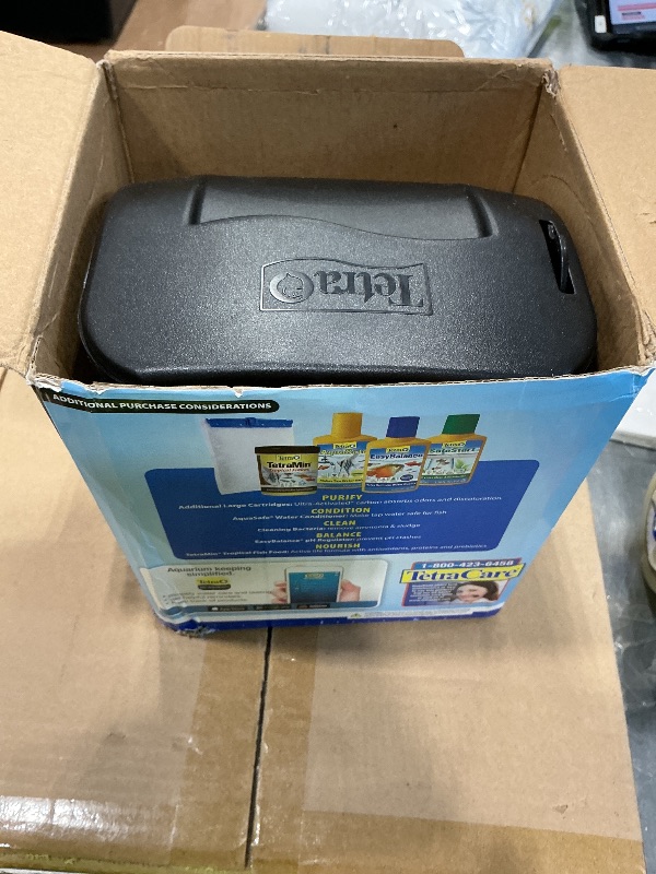 Photo 1 of *USED*
Tetra Whisper IQ Power Filter 20 Gallons, 130 GPH, with Stay Clean Technology