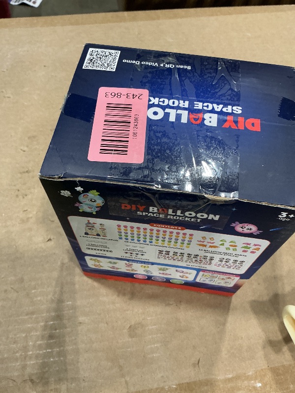 Photo 1 of *USED*
nicknack 195pcs Space Rocket DIY Balloons with Pump, DIY Sticky Balloon Maker Toy Craft Kits for Kids,Magic Balloon Kit with Bouncy Balloons Stickers Accessories, Toy Gift for Kids Boys Girls Ages 3+