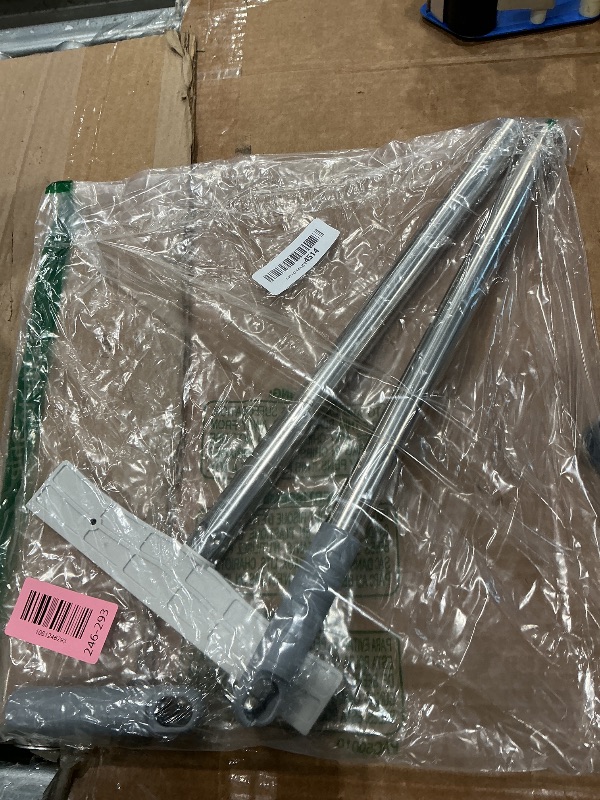 Photo 1 of ***MISSING PARTS*** FOYTOKI Stainless Steel Signage Holder Rod 2Pcs Handheld Sign Holder for Election Rally Protest Parade Outdoor Use 17X7.7In