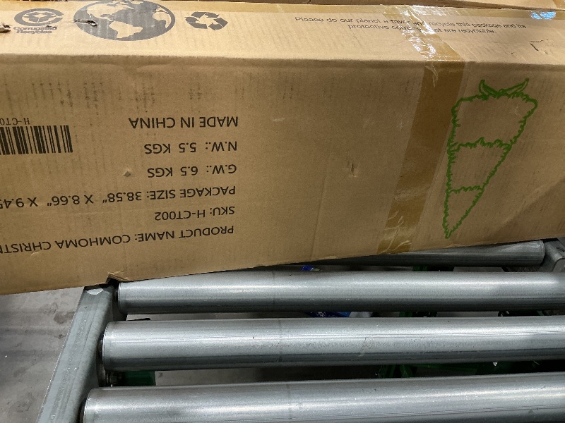 Photo 1 of **MISSING PARTS - Missing the top tier**
CASA CLAUSI 6ft Artificial Christmas Tree Premium Pine Xmas Tree with 1000 Branch Tip, 1 Minute Christmas Tree Unlit Realistic Holiday Party Décor for Home Office, Foldable Stand, Easy Assembly