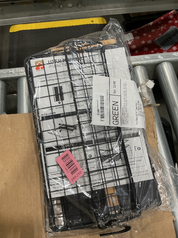 Photo 1 of *MISSING PARTS UNKNOWN*
Ofiray-home Magnetic Shelf for Fridge with Wood Lid, Fruit Potato and Onion Storage Bins, Pantry Organizers & Storage, Large Container Magnetic Spice Rack for Refrigerator, Kitchen Counter, Cabinet