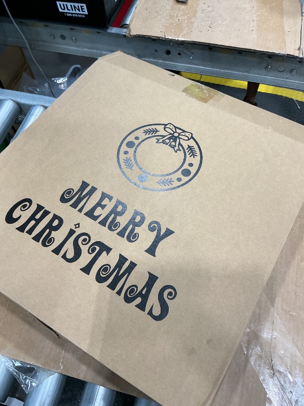 Photo 1 of 17in Rustic Rattan Star Wreath with Pine Cones, Red Berries and Green Foliage - Handmade Vine Star Door Hanger for Holiday Home Decor, Festive Wall Art for Christmas Season