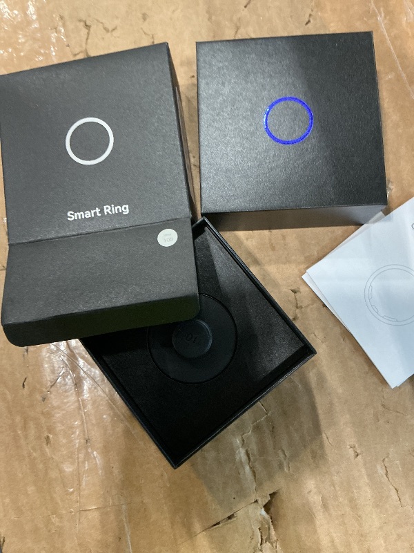 Photo 1 of **Missing**
Weyrinice Smart Ring Health Tracker, Wireless Charging Case Fitness Ring, Brushed Stainless Steel Ring with Sleep and Exercise Tracking, Compatible with iOS and Android (Silver, 10)