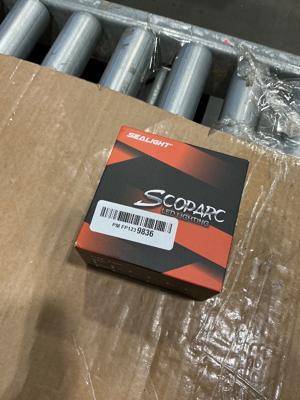 Photo 1 of ***SIMILAR ITEM*** ***SEE WAREHOUSE PHOTOS*** SEALIGHT D3S D3R LED Bulbs, 6000K Plug and Play Cool White for HID Assembly Xenon HID Bulbs Replace 66340 42403 42302 Fog Light Bulbs, Pack of 2