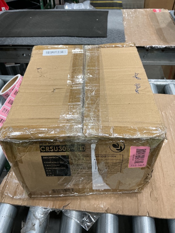 Photo 1 of [600 COUNT] HAKOWARE Disposable Asian Soup Spoons with Hook, Plastic-Free Heavy Duty Spoons, made from Crystalized Cornstarch, for Take-out Ramen Pho Noodles