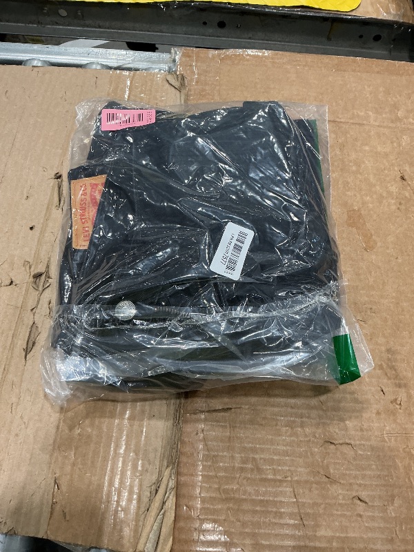 Photo 1 of **BLACK**Levi's Men's 505 Regular Fit Jeans (Also Available in Big & Tall), Rinse, 38W x 29L
