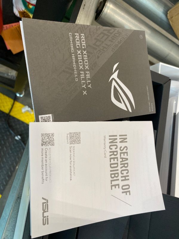 Photo 1 of *USED*
ASUS ROG Xbox Ally – 7” 1080p 120Hz Touchscreen Gaming Handheld, 3-month Xbox Game Pass Premium included, AMD Ryzen Z2 A, 16GB RAM, 512GB SSD, White