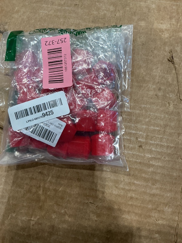 Photo 1 of *MISSING PARTS UNKNOWN*
QQWD 20PCS Lug Nut Covers, 19mm Hexagonal Wheel Bolt Covers Caps, Tire Nut Rust and Dust Protection Cover with Remover Clip, Auto Exterior Accessories Personalized Wheel Decor for Most Car(Red)