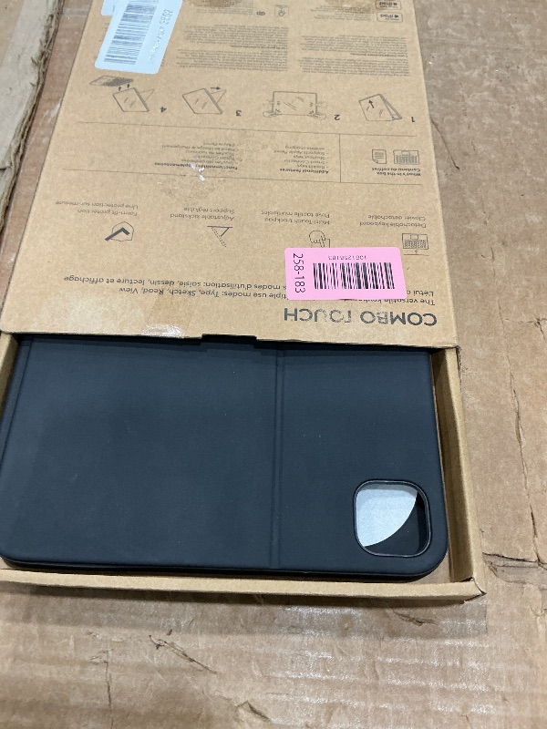 Photo 1 of *MINOR DAMAGE - USED*
Logitech Combo Touch iPad Pro 11-inch (M4 & M5)(2024 & 2025) Keyboard Case - Detachable Backlit Keyboard with Kickstand, Comfortable Typing, Multi-use Mode - Midnight Black