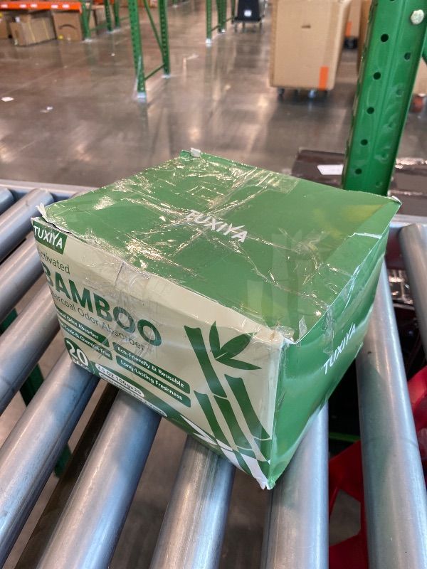 Photo 1 of **MISSING PARTS**
TUXIYA Activated Charcoal Odor Absorber, Odor Eliminator for Strong 0dor,Shoe Deodorizer,Bamboo Charcoal Air Purifying For in Car,Closet,Shoe, Basement,(100g /3.53oz Each)