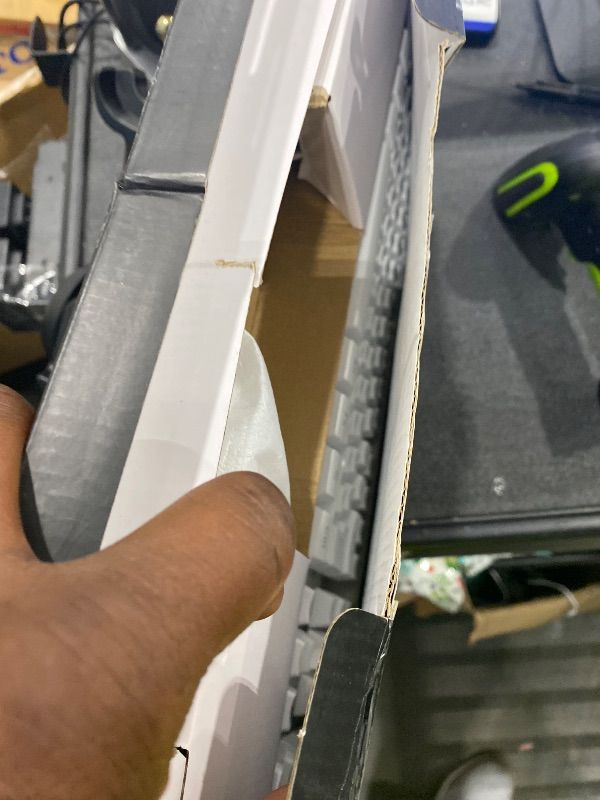 Photo 1 of **MISING USB**
RedThunder K10 Wireless Gaming Keyboard and Mouse Combo, LED Backlit Rechargeable 3800mAh Battery, Mechanical Feel Anti-ghosting Keyboard + 7D 3200DPI Mice for PC Gamer (White)