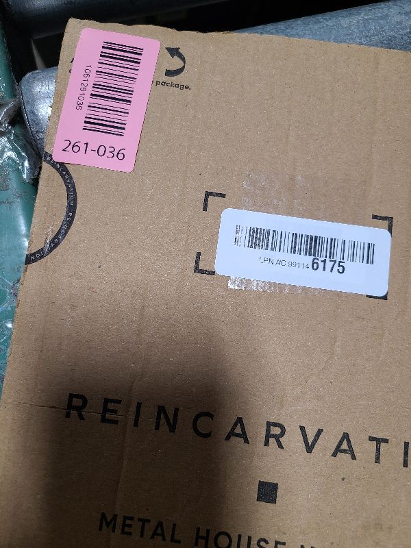 Photo 1 of 12 Inch Modern Floating House Numbers for Outside | Large Metal House Numbers for Outdoors | Black Coated Rust-Proof Home Address Numbers/Plaques | Metal Numbers