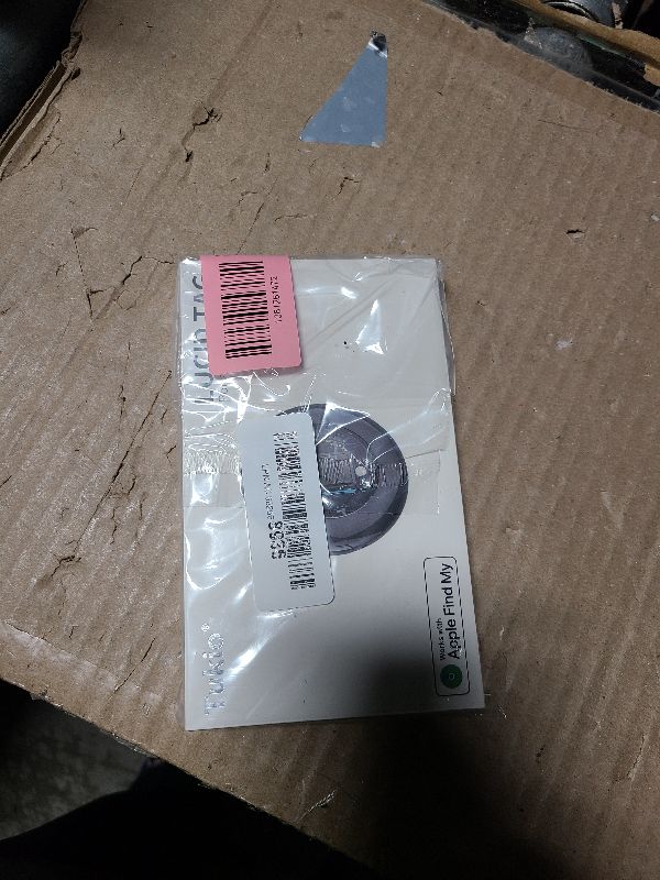 Photo 1 of 2025 New [Apple MFi Certified] (iOS Only) Air Tracker Tags-4 Pack, Bluetooth Tracker for Apple Find My, Replaceable Battery, Key Finder and Item Locator Smart Tag for Keys, Bags, Luggage, Pets, Wallet