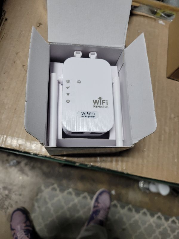 Photo 1 of 2025 WiFi Extenders Signal Booster for Home Long Range Up to 9800 sq. ft & 40 Devices, WiFi Extender Signal Booster, Internet Booster, Long Range WiFi Extender,Quick Setup-Medium