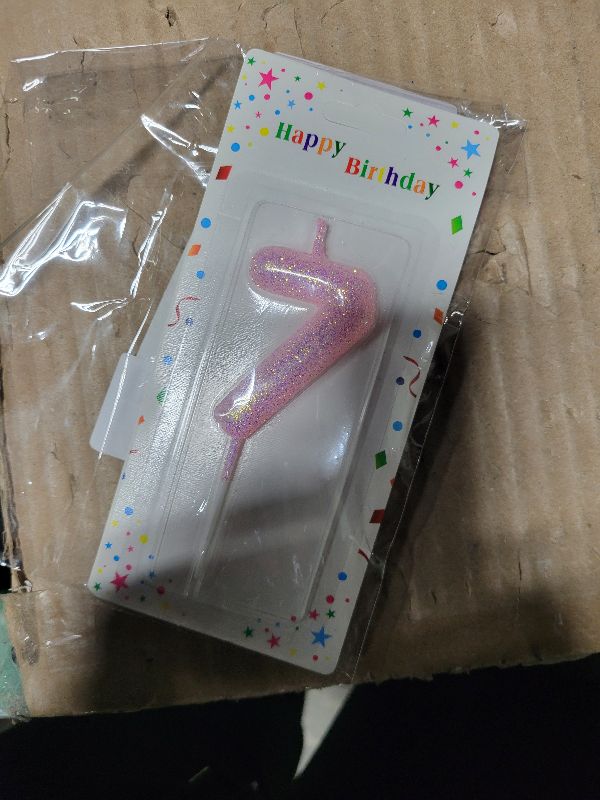 Photo 1 of 17 Candles 17th Birthday Decorations for Girls, Pink 17 Candle for Birthday Cake, 17 Cake Topper for 17 Year Old Girl Birthday Party Decorations Cake Decor Party Supplies Favors(Number 17 Candle)