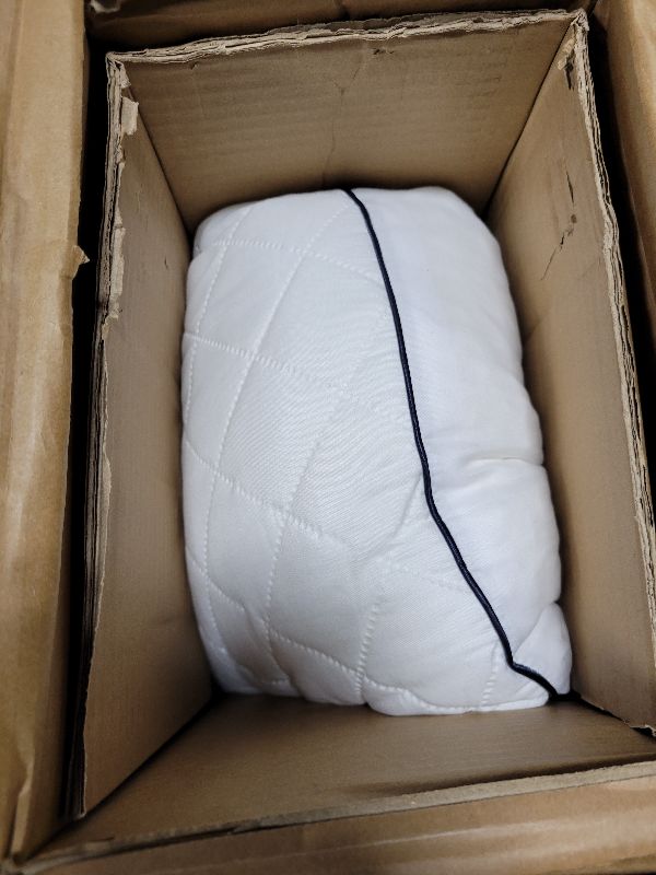 Photo 1 of 1 MIDDLE ONE Body Pillow, Memory Foam Body Pillows for Adults Sleeping, Long Pillow for Bed, Big Large Firm Full Body Pillow for Side Sleeper, 20x54 Inch, White