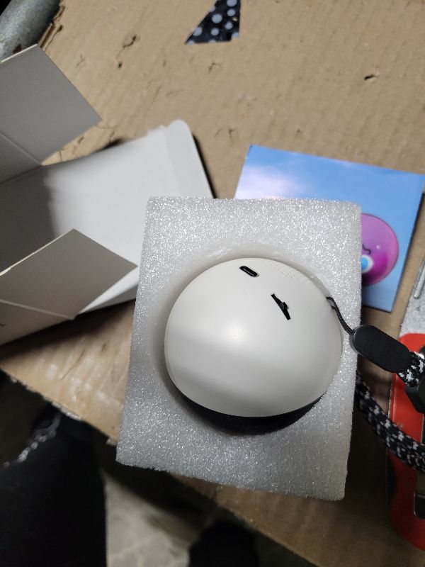 Photo 1 of 2026 New Christmas Memory Sphere Lamp - 2.7" Personalized 3D Crystal Ball | WiFi APP Photo/Video Upload | Hanging/Tabletop | Gift for Couple Family Birthday Christmas (White)