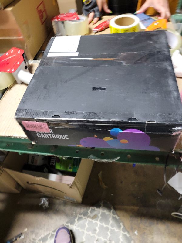 Photo 1 of 206A Toner Cartridges 4 Pack (with Chip) Compatible Replacement for HP 206A 206X for Color Laserjet Pro MFP M283fdw M283cdw M283fdn M282nw Pro M255dw M255nw M283 M255 Printer W2110A W2110X High Yield