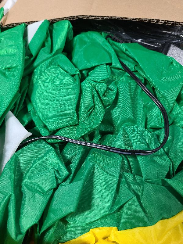 Photo 1 of 20FT Christmas Tree Inflatable with LED Light, Kalolary Giant Christmas Yard Inflatables Outdoor Xmas Blow-Up Outdoor Decoration for Holiday Party Courtyard Lawn Shopping Mall Street