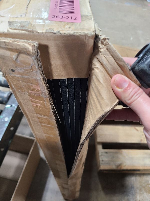 Photo 1 of 10 Pack Acoustic Panels, 48x 24 Inch Large Soundproof Panel for Walls, Self-Adhesive Noise Absorbing Panels for Recording Studio, Home, Office, Theater(Black)