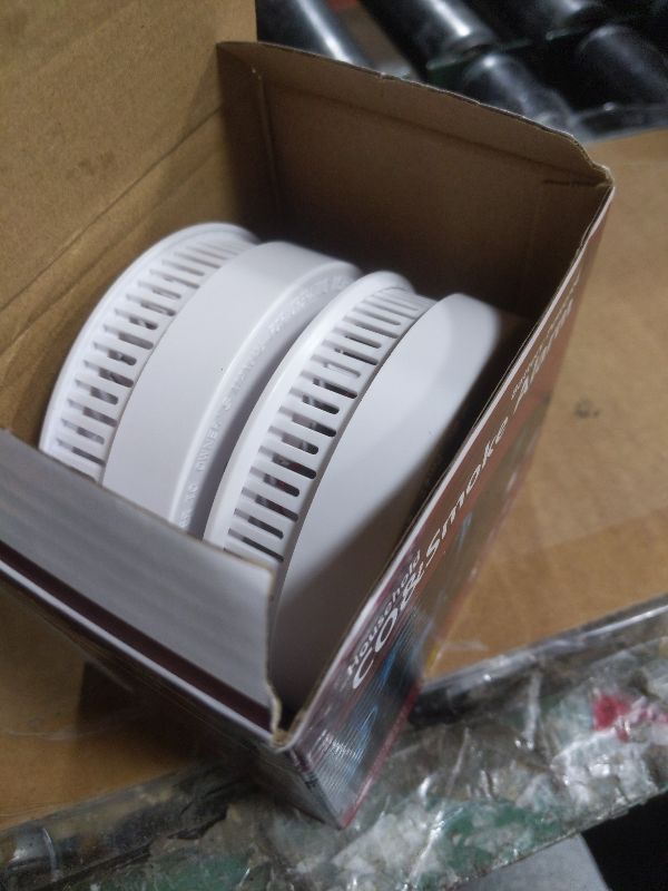 Photo 1 of 2 Pack  And Carbon Monoxide Detector,Smoke Detector Carbon Monoxide Detector Combo with Batteries,Fire Alarm Smoke Detector with Test Button and Digital Display