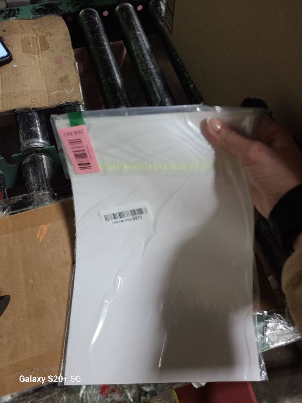 Photo 1 of 100 Sheets A4 Thermal Paper (Folded), 8.27x11.69' Thermal Paper(210 x 297 mm) for Portable Thermal Printer, Compatible with No Ink Printer, for Travel or Home Work, Printing Contract, Picture, etc