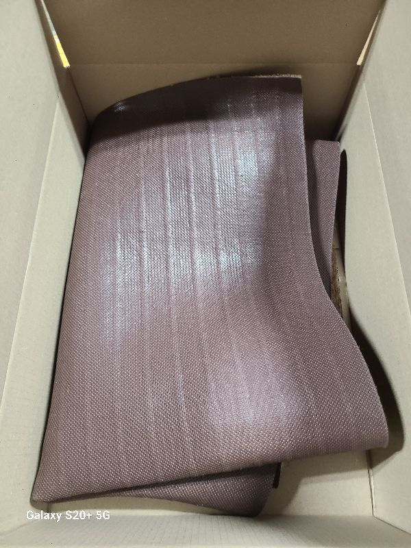 Photo 1 of 2' x 6' Runner Rugs with Rubber Backing, Indoor Outdoor Utility Carpet Runner Rugs, Stripe Brown, Can Be Used as Aisle for The RV and Boat, Laundry Room and Balcony