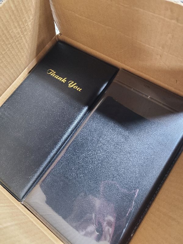 Photo 1 of 20 Pcs Server Books, Check Presenters for Restaurants, PVC Server Books for Waitress Guest Check Holder