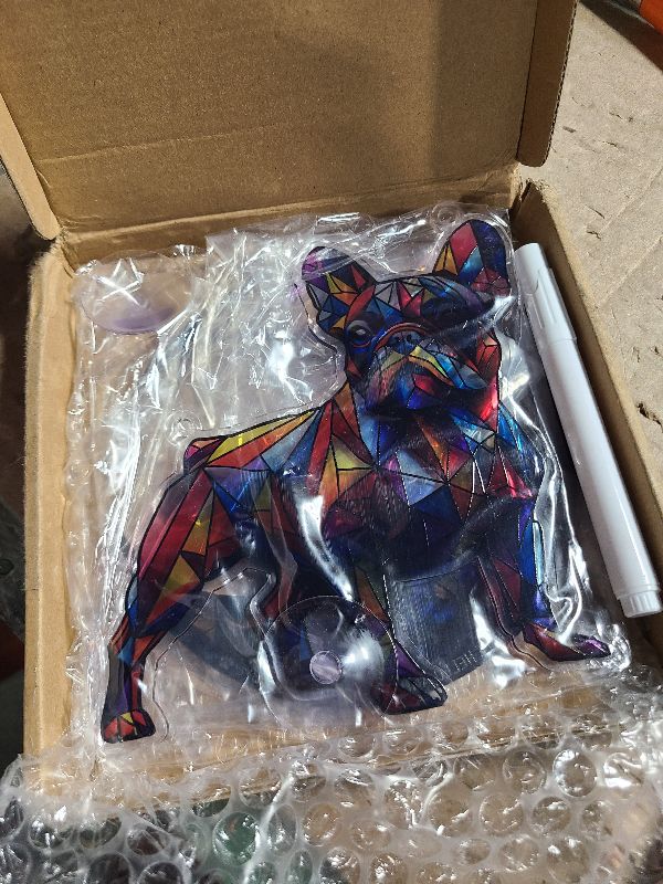 Photo 1 of 2 Pack 6" Doberman Pinscher Memorial Gift, Acrylic Dog Suncatcher for Window Hanging, Remembrance Gifts for Loss of Doberman, Pet Loss Gifts for Women, Dog Bereavement Garden Decor PS147-14