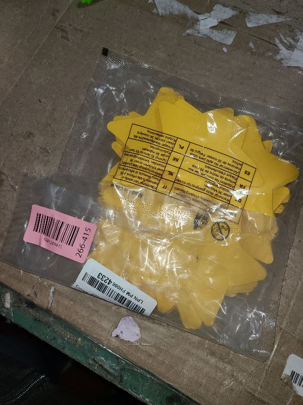 Photo 1 of 200 PCS Gold Star Cutouts, 4 Inch Yellow Paper Stars Cutouts, Double Sided Paper Star Cut Outs for Bulletin Board Christmas Tree DIY Kids School Craft Projects Party Wall Decoration