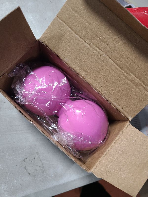 Photo 1 of 5BILLION Peanut Massage Ball - Double Lacrosse Massage Ball & Mobility Ball for Physical Therapy, Deep Tissue Massage Tool for Myofascial Release, Muscle Relaxer, Pink