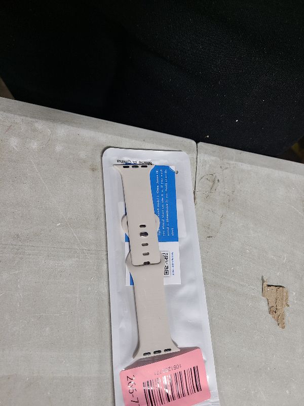 Photo 1 of ?Sport Silicone Bands? Compatible with Apple Watch Series 10 9 8 7 6 5 4 3 2 1 Ultra SE, Soft Waterproof Strap for iwatch Apple Watch Band for Women/Men 49mm 46mm 45mm 44mm 42mm 41mm 40mm 38mm