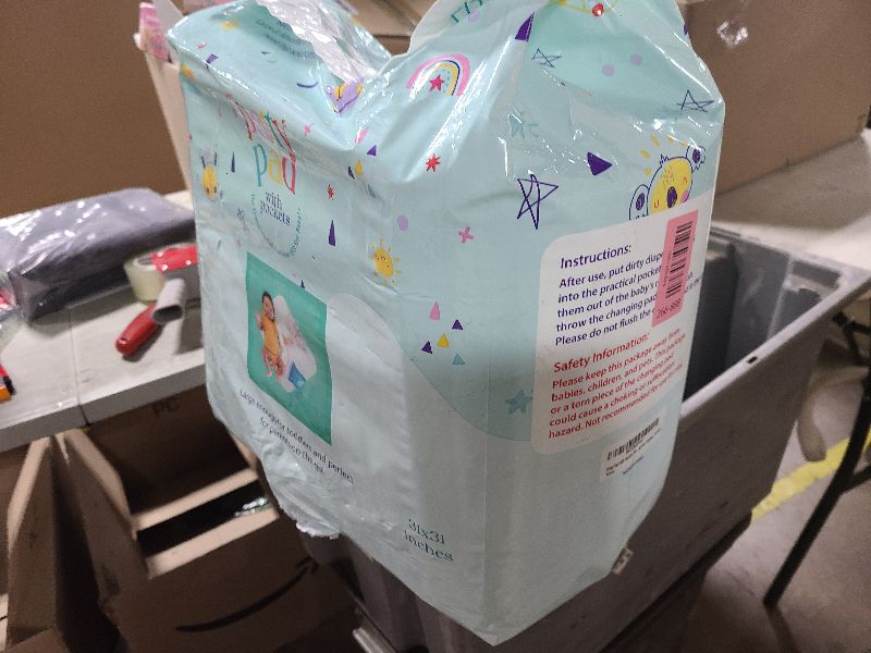 Photo 1 of (31" x 31") XL Disposable Changing Pads for Toddlers | Leakproof, Pocketed & Portable | No-Laundry Potty Training, Pull-Up & Travel Solution | 30 Count