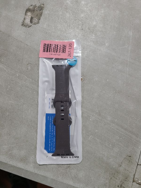 Photo 1 of ?Sport Silicone Bands? Compatible with Apple Watch Series 10 9 8 7 6 5 4 3 2 1 Ultra SE, Soft Waterproof Strap for iwatch Apple Watch Band for Women/Men 49mm 46mm 45mm 44mm 42mm 41mm 40mm 38mm