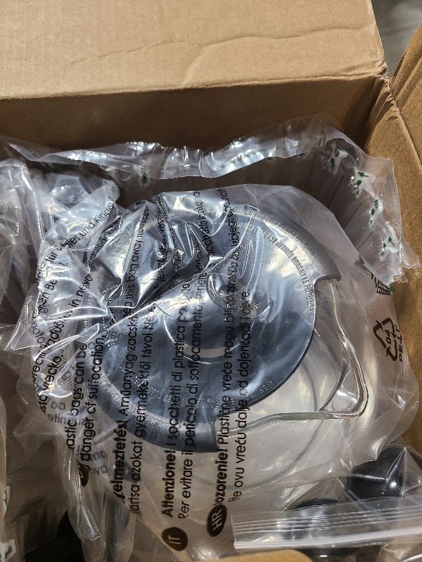 Photo 1 of 12-Cup Replacement Coffee Carafe Compatible with Mr. Coffee Coffee maker Pot, Replace Part# PLD12 PLD12-RB Series, Black Handle