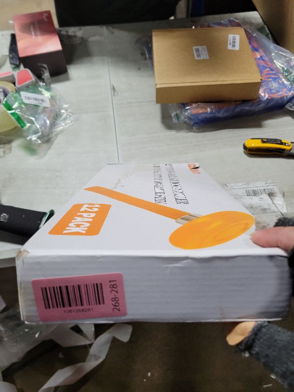 Photo 1 of 12 Pack 2" Nylon Garage Door Rollers, 4" Nylon Layer Stem, Quiet/Smooth Garage Door Wheels Replacement, Double Seal 6200-2RS Bearings